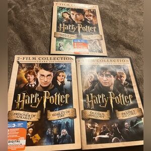 Harry Potter 6-Film collection. Years 3&4, years 5&6 and year 7 - Part 1&2